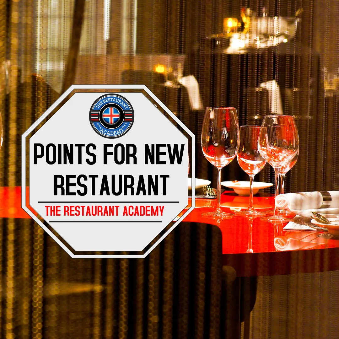 Restaurant opening checklist for India